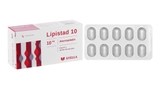 Lipistad 10 trị rối loạn mỡ máu (3 vỉ x 10 viên)