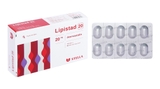 Lipistad 20 trị rối loạn mỡ máu (3 vỉ x 10 viên)