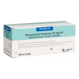 THUỐC ROCURONIUM KABI 10 MG/ML, HỘP 10 LỌ