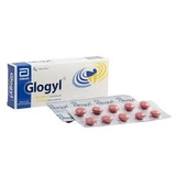 Thuốc kháng sinh Glogyl hộp 2 vỉ x 10 viên nén bao phim