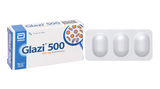 Glazi 500 trị nhiễm khuẩn (2 vỉ x 3 viên)