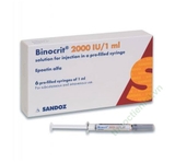 Binocrit 2000IU/ML Inj 6S (h/6o)