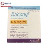 Thuốc Bricanyl 0.5mg/ml Cenexi giảm co thắt trong hen phế quản (5 ống x 1ml)