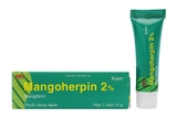 Kem bôi Mangoherpin 2% trị nhiễm virus Herpes simplex da tuýp 10g