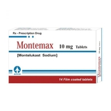 Thuốc Montemax 10mg điều trị bệnh hen phế quản mãn tính (1 vỉ x 14 viên)
