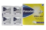 Viên sủi Panadol 500mg giảm đau, hạ sốt (5 vỉ x 4 viên)