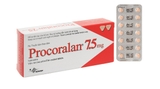 Procoralan 7.5mg trị đau thắt ngực, suy tim (4 vỉ x 14 viên)