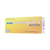 Thuốc Savi Olanzapine 5mg điều trị tâm thần phân liệt (3 vỉ x 10 viên)