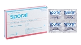 Sporal 100mg trị nhiễm nấm (1 vỉ x 4 viên)