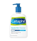 Sữa rửa mặt Cetaphil Gentle Skin Cleanser làm sạch dịu nhẹ chai 500ml