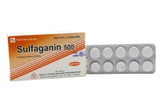 Sulfaganin 500 trị tiêu chảy (10 vỉ x 10 viên)