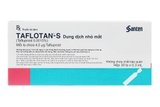 Dung dịch nhỏ mắt Taflotan-S 0.0015% trị tăng nhãn áp (30 ống x 0.3ml)