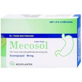 Thuốc Mecosol 40mg Mediplantex điều trị trào ngược dạ dày thực quản (10 viên)