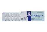 Atelec Tablets 10 trị tăng huyết áp (10 vỉ x 10 viên)