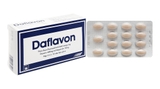 Daflavon 450mg/50mg trị trĩ, suy giãn tĩnh mạch (4 vỉ x 15 viên)