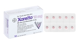 Xarelto 10mg phòng ngừa thuyên tắc huyết khối tĩnh mạch (1 vỉ x 10 viên)