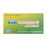 THUỐC SAVI OLANZAPINE 10MG 3 VỈ X 10 VIÊN