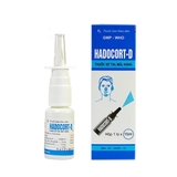 Thuốc xịt mũi Hadocort-D Hà Tây điều trị viêm mũi, viêm xoang (15ml)