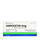 Thuốc Vinpocetin 5mg – Hỗ trợ điều trị rối loạn tuần hoàn não