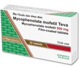 Thuốc Mycophenolate Mofetil Teva