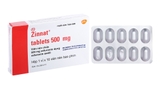 Zinnat Tablets 500mg trị nhiễm khuẩn (1 vỉ x 10 viên)