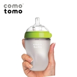 Bình sữa Comotomo Mỹ 250ml xanh - Chính hãng