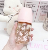 Bình sữa Moyuum Hàn Quốc 170ml Thỏ Hồng (Rabbit Limited Edition) - Chính hãng