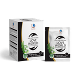 Dầu gội đầu phủ bạc Love World tinh chất than trúc Nhật