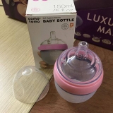 Bình sữa Comotomo Mỹ 150ml hồng - Chính hãng