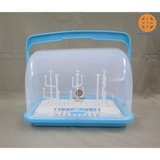 Khay úp bình sữa Việt Nhật có nắp đậy (loại tốt)