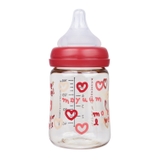 Bình sữa Moyuum Hàn Quốc 170ml Tim đỏ (Red Love) - Chính hãng