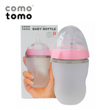 Bình sữa Comotomo Mỹ 250ml hồng - Chính hãng