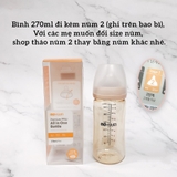 Bình sữa Moyuum Hàn Quốc 270ml Trơn - Chính hãng