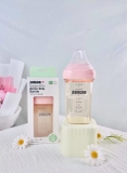 Bình sữa Jubon cổ vuông 150ml/240ml núm ti siêu mềm - Chính hãng
