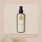 Dầu xịt dưỡng thể hương trà trắng và hoa trà - HARNN WHITE TEA & CAMELLIA BODY OIL SPRAY WT0103
