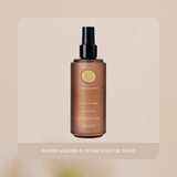 Dầu xịt dưỡng thể hương hạnh nhân và xạ hương - HARNN ALMOND & THYME BODY OIL SPRAY AT0103