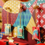 Túi thơm hương hoa nhài và bưởi, túi thơm hương Cam Bergamot và Hoa Huệ Tây, Túi thơm hương hoa hồng và hổ phách - HOME AMBIENCE - HARNN LUCKY JOURNEY AROMATIC CHARM SET (LUNAR 2026) - GB02914