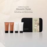 BỘ SỮA TẮM, DƯỠNG THỂ HẠNH NHÂN & XẠ HƯƠNG - ALMOND & THYME TRAVEL KIT SET GB02817