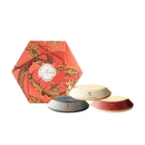 Xà phòng hương gạo đen, gạo trăng và gạo đỏ - ORIENTAL RICE SOAPS SET (BLACK RICE-WHITE RICE-RED RICE) GB02163