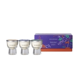 BỘ 3 NẾN THƠM HƯƠNG TRÀ TRẮNG, HƯƠNG OẢI HƯƠNG & BẠCH ĐẬU KHẤU, HƯƠNG CỎ VÀ VANI- HARNN TRIO SCENTS CANDLE SET CALM COZY & CANDLE (45G X 3 PCS) GB02858