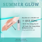 Combo quà tặng - 1 dù chống tia UV cao cấp + Nước tẩy trang dâu tằm trắng và rau má