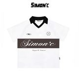 Áo Polo Simon'c 99 - 3 Màu Kem, Đen, Trắng Form Boxy Tee Cotton Nam Nữ Unisex Tay Lỡ Local Brand