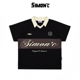 Áo Polo Simon'c 99 - 3 Màu Kem, Đen, Trắng Form Boxy Tee Cotton Nam Nữ Unisex Tay Lỡ Local Brand
