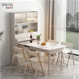 Bàn ăn gấp gọn treo tường tại Ba Đình