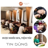 Khăn gội đầu spa
