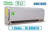 Điều hòa 1 chiều Gree inverter 18.000BTU GWC18UC-S6D9A4A
