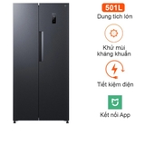 Tủ lạnh Xiaomi Mijia 501L BCD-501WMSA 2 cánh siêu tiết kiệm điện thông minh, êm ái 2024