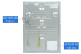 Máy sấy thông hơi Aqua 7 kg AQH-V700FW