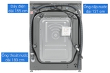 Máy giặt sấy LG Inverter 10 kg FV1410D4P