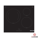 Bếp từ 3 vùng nấu Bosch PUJ611BB5E - Serie 4